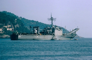 USS SumTer (LST-1181)- Villefranche - 29.08.1984